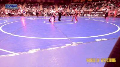 100 lbs Consi Of 16 #1 - Jonah Roberts, HURRICANE WRESTLING ACADEMY vs Laydon Knox, Open Mats