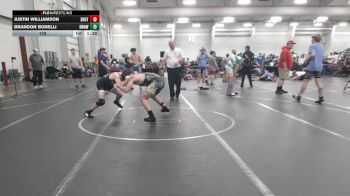 132 lbs Round 2 (10 Team) - Justin Williamson, Team Shutt vs Brandon Bonelli, Savage WA White