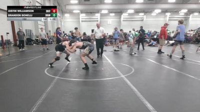 132 lbs Round 2 (10 Team) - Justin Williamson, Team Shutt vs Brandon Bonelli, Savage WA White