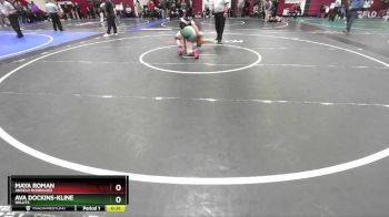 170 lbs Cons. Round 3 - Maya Roman, Angelo Rodriguez vs Ava Dockins-kline, Willits