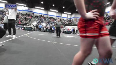 85 lbs 3rd Place - Eli Zimmerman, Shelton Wrestling Academy vs Knox Selman, Weatherford Youth Wrestling