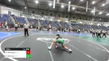 157 lbs Consi Of 8 #2 - Michael Rodriguez, Central HS vs Dylan Delorme, Ruis Wr Acd