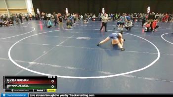 152 lbs Cons. Round 1 - Brynna Alwell, MI vs Alyssa Guzman, CA