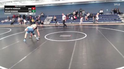 126 lbs Semifinal - Rylan Robbins, Winner Youth Wrestling vs Heustyn Roesler, Saint Paul Youth Wrestling