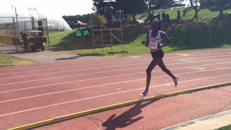 Girl's 1500m, Heat 3 - Age 15-16: Athing Mu Just Off AAU Record, 4:33.04