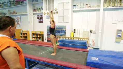 Vault Drill For Visual Awareness On Twisting Yurchenkos