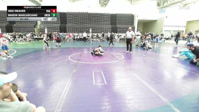 56 lbs Rr Rnd 8 - Wes Weaver, Pride K3 vs Mason Marcasciano, Orchard South K3