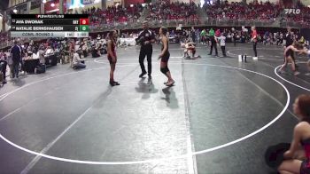 101 lbs Cons. Round 3 - Natalie Bernshausen, 2TG (Girls) vs Ava Dworak, Elgin Wolfpack