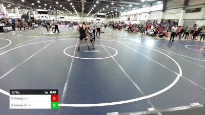 157 lbs Consi Of 16 #2 - Raymond Nunez, Live Training vs Braiden Howard, Ultimate Wresting Club