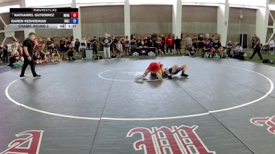 132 lbs Champ. Round 2 - Nathaniel Gutierrez, Nevada vs Garen Keshishian, California