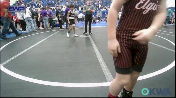 70 lbs Quarterfinal - Easton Bogle, Elgin Wrestling vs Kam Lewis, Team Nomad