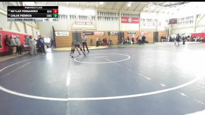 100 lbs Cons. Round 3 - Chloe Fierros, Concord vs Skylar Fernandes, Dougherty Valley