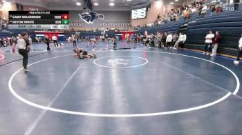 190 lbs Round 1 - Keyon White, Kansas City-Piper HS vs Cash Wilkerson, Austin Vandegrift