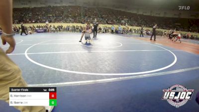 110 lbs Quarterfinal - Brynley Harrison, CacheWrestlingClub vs Bryant Ibarra, LoftonStyle