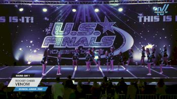 Rocket Cheer - Venom [2023 L1.1 Junior - PREP Day 1] 2023 The U.S. Finals: Worcester