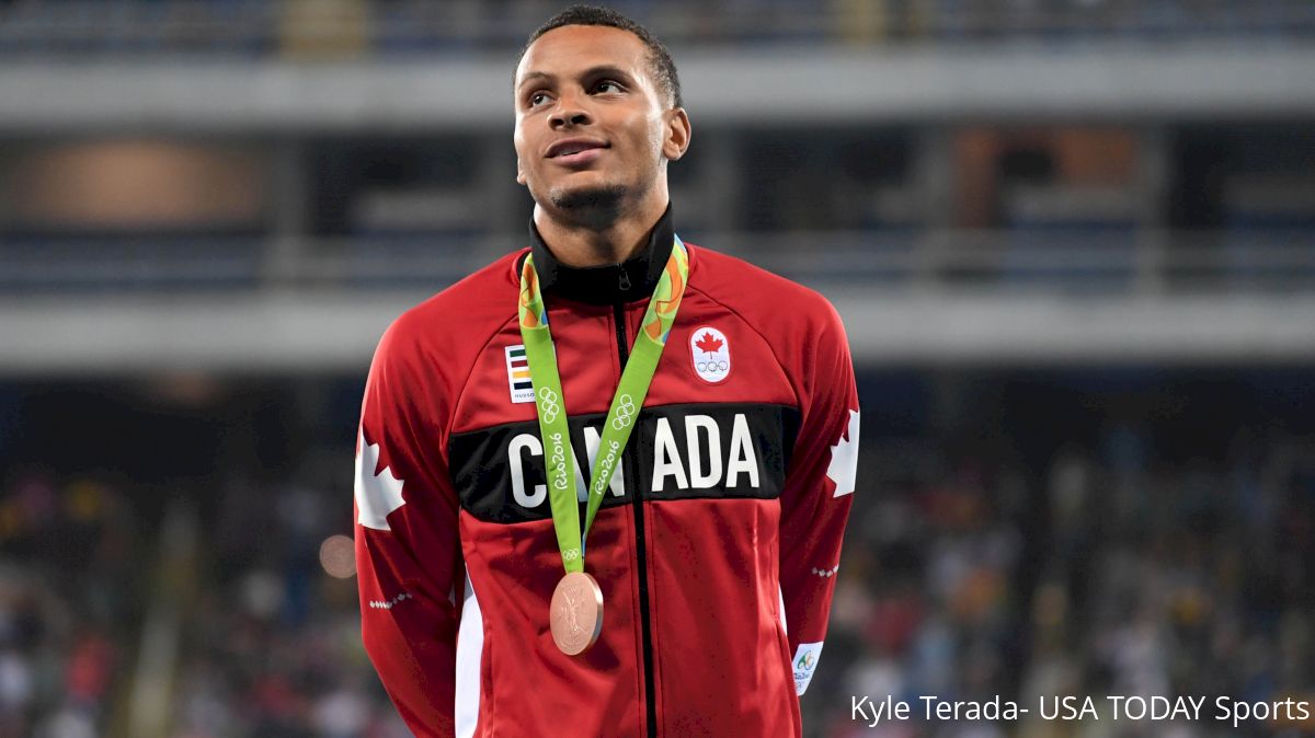 Andre De Grasse Withdraws From Worlds With Hamstring Tear