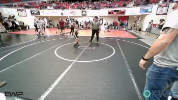 52-58 lbs Rr Rnd 4 - Zephie Humbyrd, Jay Wrestling Club vs Evelyn Shimonek, Pawhuska Elks Takedown