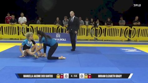 Miriam Elizabeth Grady vs Manuella Jacome Dos Santos 2025 Pan IBJJF Jiu-Jitsu No-Gi Championship