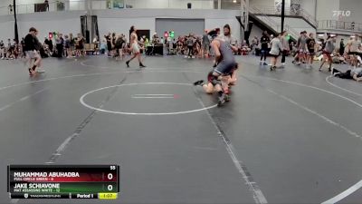 120 lbs Placement (4 Team) - Muhammad Abuhadba, Full Circle Green vs Jake Schiavone, Mat Assassins White