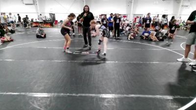 110 lbs Round 2 (3 Team) - Rachel Hayes, R&R Ladies Black vs Maria Aguado, MF Angels