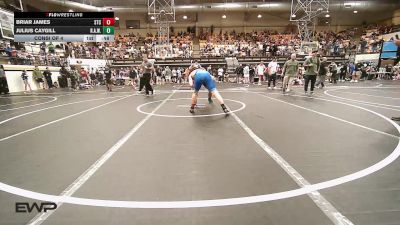 155 lbs Consi Of 4 - Briar James, Sallisaw Takedown Club vs Julius Caygill, R.A.W.