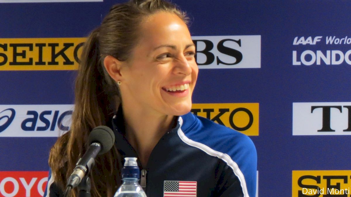 Despite Potential Distractions, Jenny Simpson Stays Focused On Competing