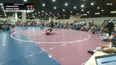 132 lbs Cons. Round 3 - Curtis Watson, Trojan Wrestling Academy LLC vs Anthony Oubre, Brother Melchoir