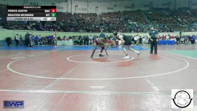 133 lbs Consi Of 8 #2 - Prince Austin, Wagoner vs Braxton McGinnis, Victory Christian JH