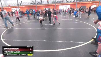 70 lbs Round 4 - Brantley Morgan, Tomahawk Youth Wrestling vs Nathanael Kanagy, Unaffiliated