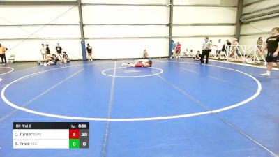 160 lbs Rr Rnd 2 - Carson Turner, Superior Elite vs Braylon Price, Ride Out Wrestling Club