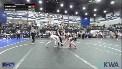 67 lbs Rr Rnd 4 - Acetyn Hart, Kiefer Youth Wrestling Club vs Keb Deppen, Prodigy Elite Wrestling