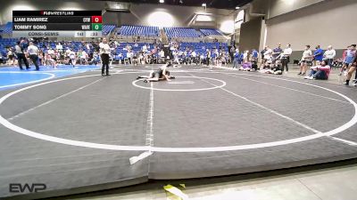 100 lbs Consolation - Liam Ramirez, Cyclone Youth Wrestling vs Tommy Song, Wave Wrestling Club (TN)