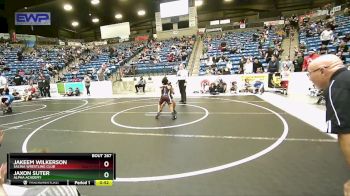 61 lbs Cons. Semi - Jakeem Wilkerson, Salina Wrestling Club vs Jaxon Suter, Alpha Academy