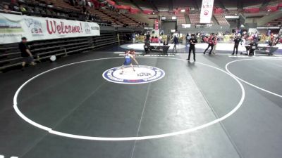 78 lbs 3rd Place Match - Levi Angel, Reign Wrestling Club vs Evan Strathman, MTC - MANTANONA TRAINING CENTER