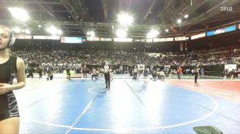 100 lbs Champ. Round 1 - Sara Pipinich, Caldera vs Ella Risteen, LaGrande