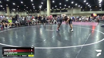 190 lbs Round 2 (6 Team) - Chance Meggs, BRAWL Black vs Noah Breeland, Gulf Coast WC