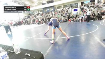 115 lbs Semifinal - Maquell Pace, Copper Hills vs Hannah Coyne, Salem Hills