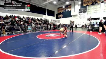 138 lbs Quarterfinal - Zaydrein Hernandez, St. John Bosco vs Eion Jackson, Hesperia