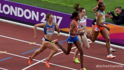 Simpson, Grace, Vaughn Advance To Women's 1500m Semifinal