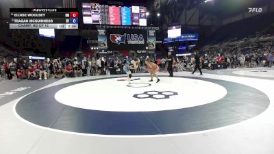 155 lbs Champ. Rd Of 16 - Eloise Woolsey, NM vs Teagan McGuinness, NY