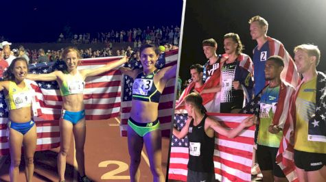 Drew Hunter, Amanda Eccleston Throw Down Kicks To Win Sir Walter Miler