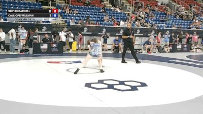 125 lbs Cons. Rd Of 32 - Skylin Darnell, South Carolina vs Calliope Willman, Illinois