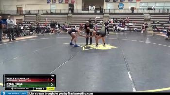 143 lbs Round 1 (8 Team) - Kelly Escamilla, Lindenwood University vs Kylie Hulse, Carl Albert