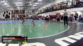 174 Freshman/Soph Quarterfinal - Dominik Whitesel, Adrian vs David Maher, Mount St Joseph