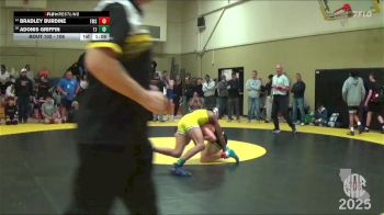 108 lbs Champ. Round 1 - Bradley Burdine, Folsom Middle School vs Adonis Griffin, Thomas Jefferson