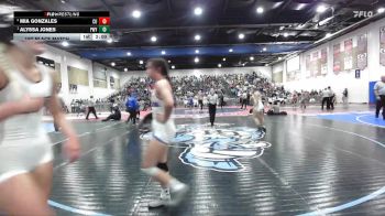 125 Girls 1st Place Match - Alyssa Jones, Poway vs Mia Gonzales, Central Union