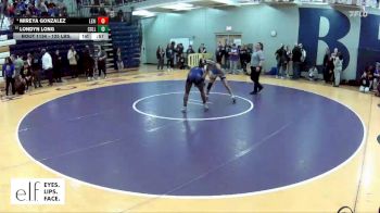 125 lbs. Cons. Round 7 - Londyn Long, Collinsville vs Mireya Gonzalez, Lexington