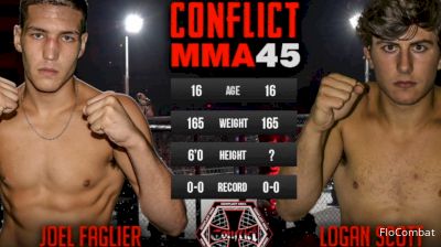 Joel Faglier vs. Logan Scott - Conflict MMA 45 Replay
