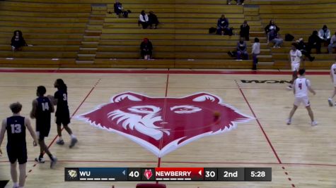 Replay: Wingate vs Newberry - Men's | Jan 3 @ 7 PM