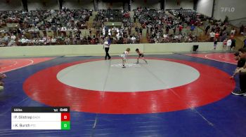 55 lbs Semifinal - Phoenix Gilstrap, Backyard Brawlers Wrestling Club vs Knox Burch, PTC Wrestling